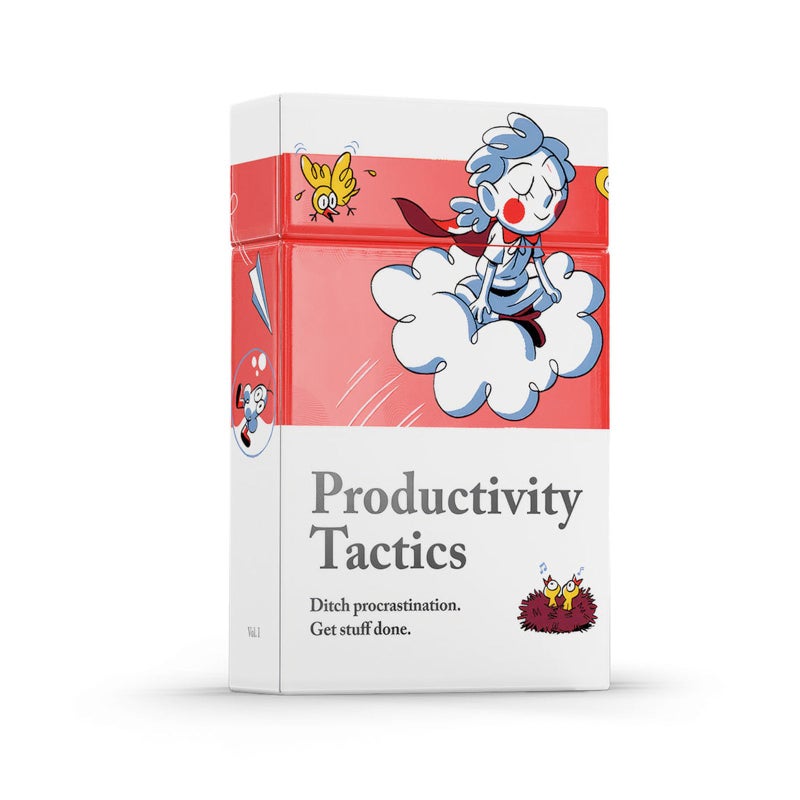 Pip Decks Productivity Tactics Official 54Card Deck to Improve Focus Beat Procrastination and Get Things Done - Image 2