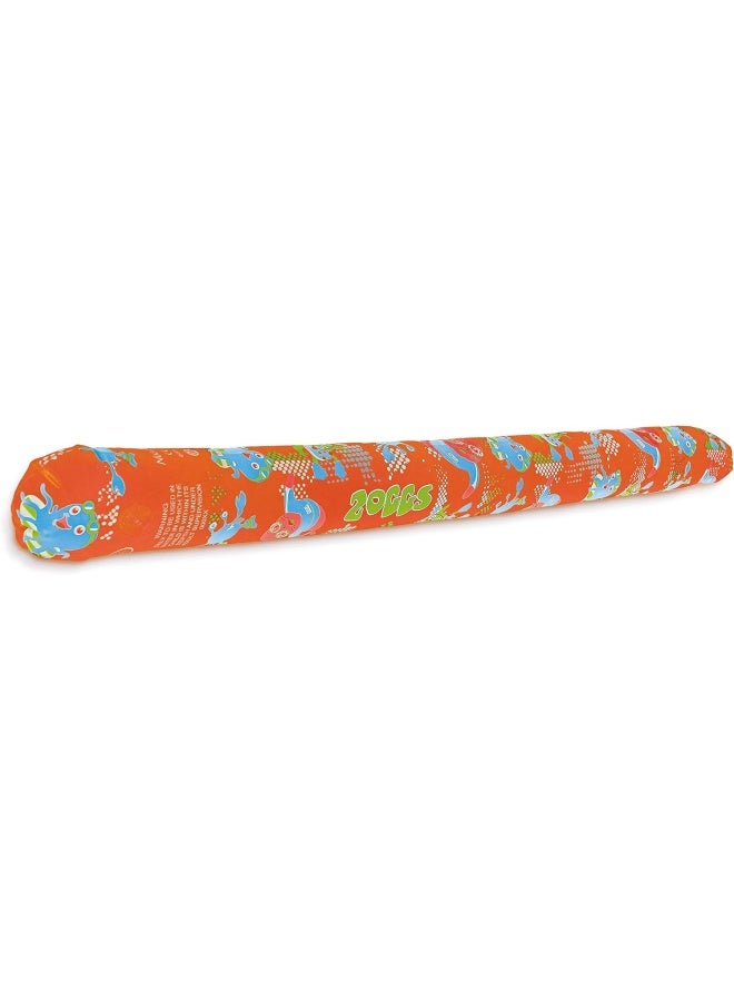 ZOGGS Unisex-Youth Zoggy Inflatable Noodle, Orange, 115 cm - Image 2