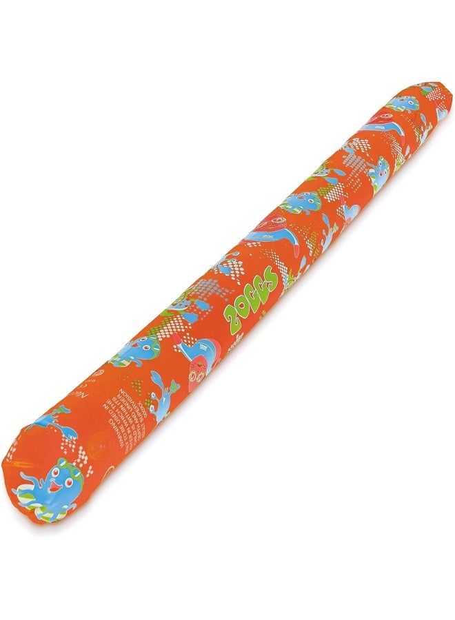 ZOGGS Unisex-Youth Zoggy Inflatable Noodle, Orange, 115 cm - Image 1