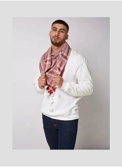 P02 Dark Red / White