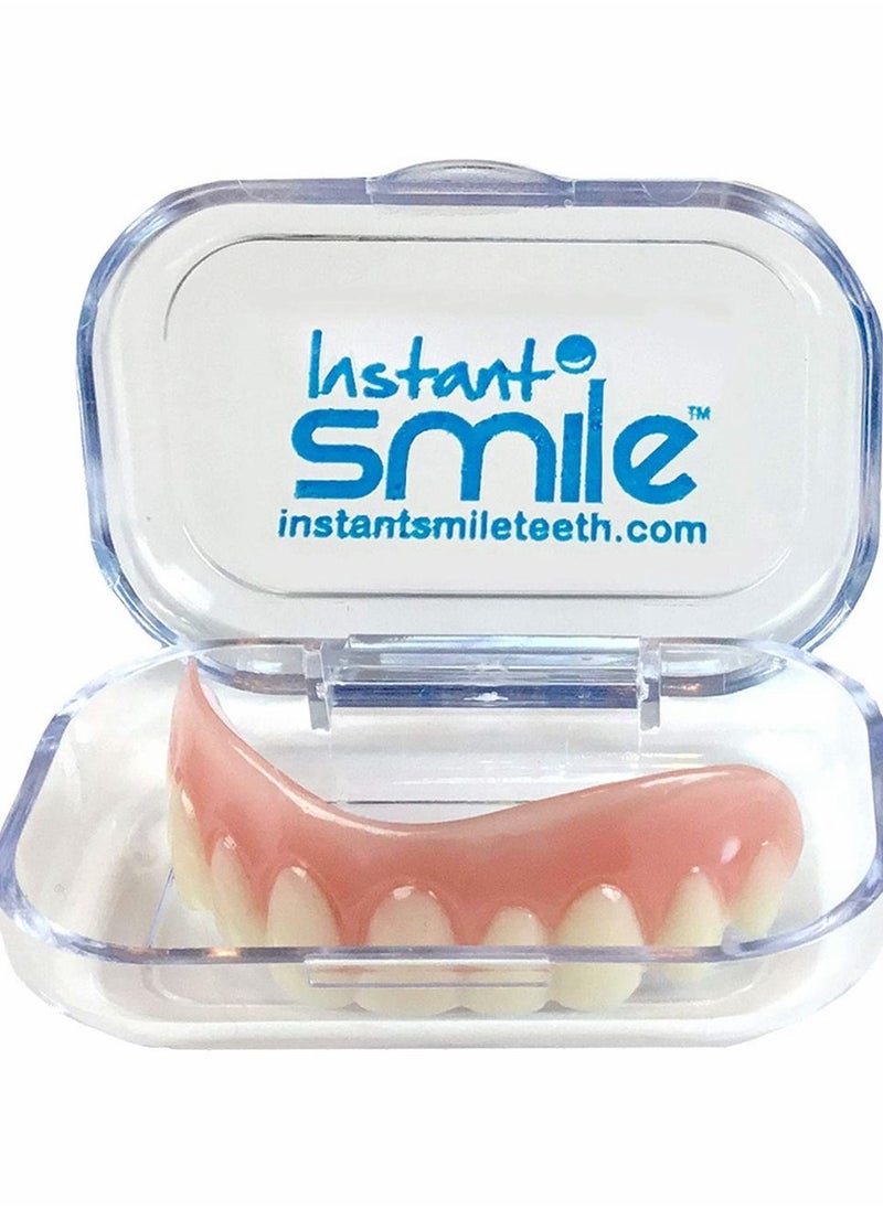 Y&D - Fake Teeth Dentures Teeth for Women and Men Dental Veneers Temporary Restoration, Nature Comfortable, Protect Your Regain Confident Smile One Size Fits Most (Natural Shade) - Image 1