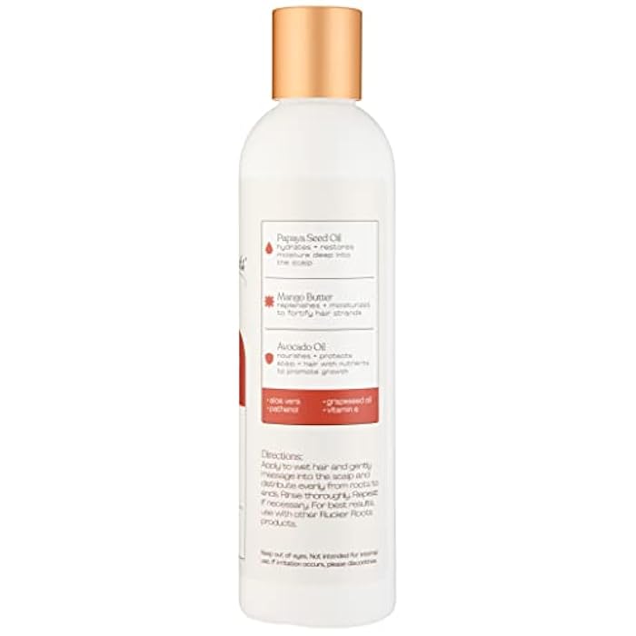 Rucker Roots Nourish + Restore Papaya & Mango Shampoo| Sulfate-Free| Cleansing| Repairs Damage| - Image 2