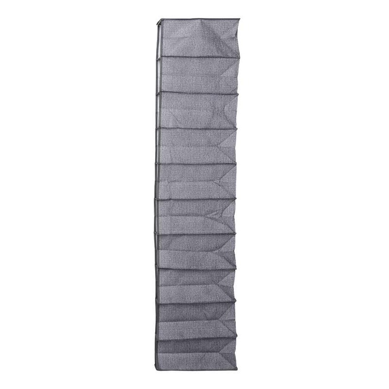 Whitmor Hanging Shoe Shelves - Crosshatch Gray - Image 3