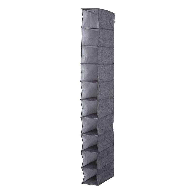 Whitmor Hanging Shoe Shelves - Crosshatch Gray - Image 4