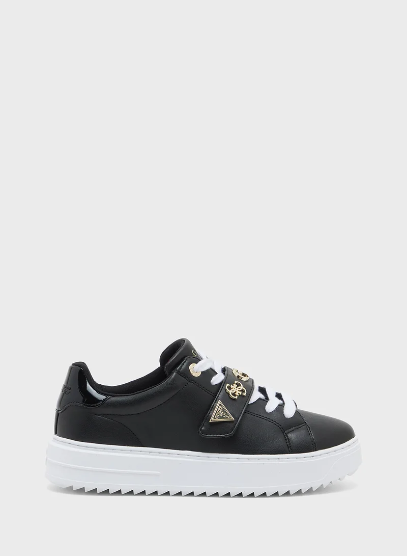 GUESS Lace Up Low Top Sneakers
