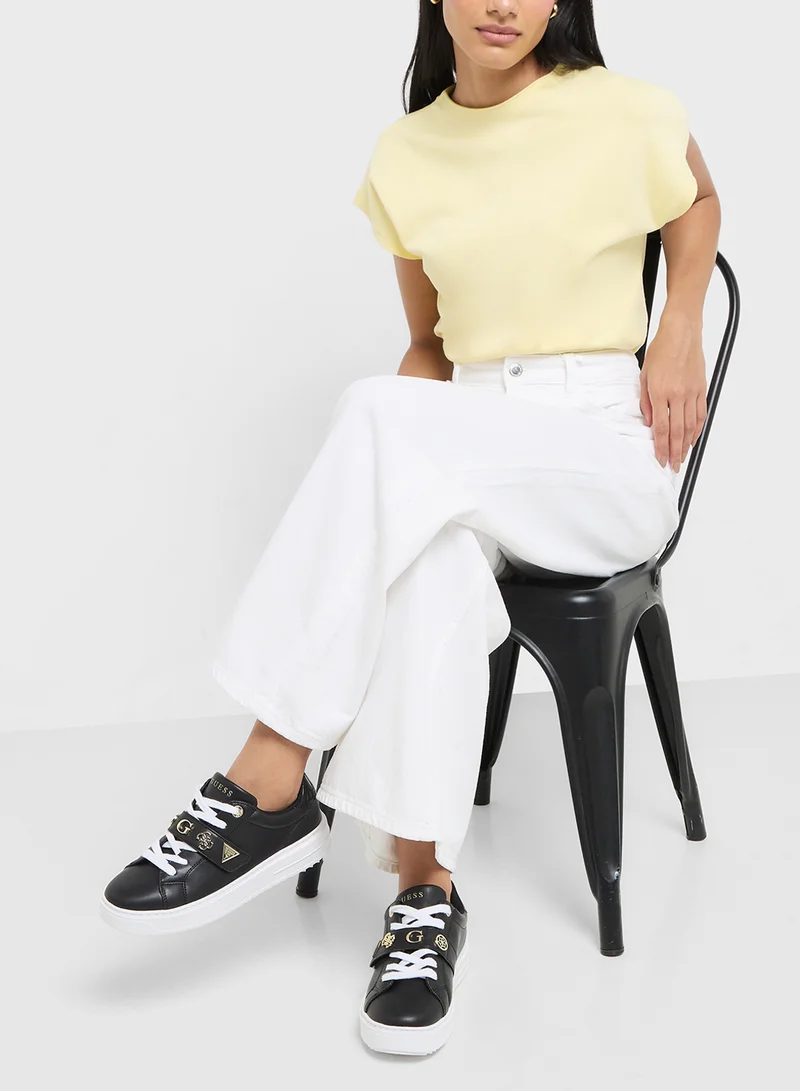 GUESS Lace Up Low Top Sneakers