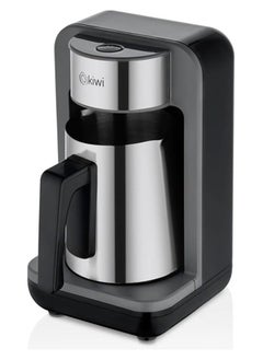 Kiwi Rich, stainless Turkish coffee maker – 1-4 cup capacity – washable steel coffee pot 