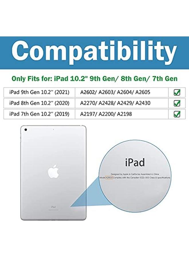 Procases 1 Pack Ipad 10.2 9Th Generation 2021 8Th 2020 7Th 2019 Screen Protector Tempered Glass Screen Film Guard For iPad 10.2 Inch 9Th A2602 A2603 8Th A2270 A2428 7Th A2197 A2198 A2200 - Image 2