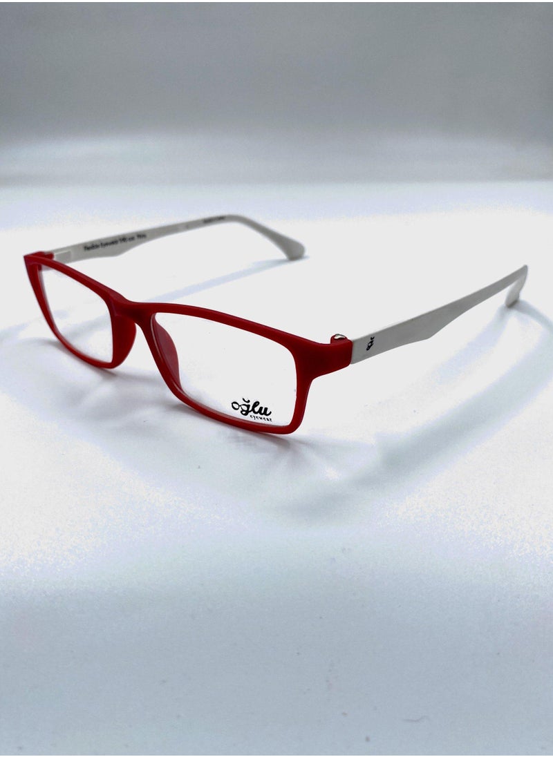 Oglu - Optical Rectangular Eyeglass Frame - Image 1