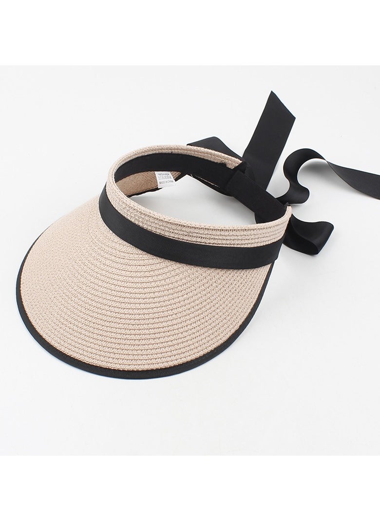 KUYING - New Casual Outdoor Tie Bow Top Hat - Image 1