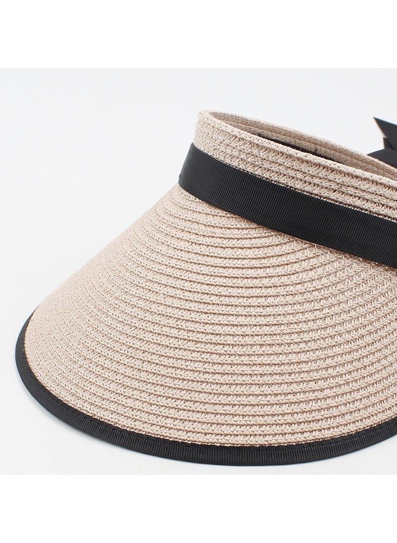 KUYING - New Casual Outdoor Tie Bow Top Hat - Image 1