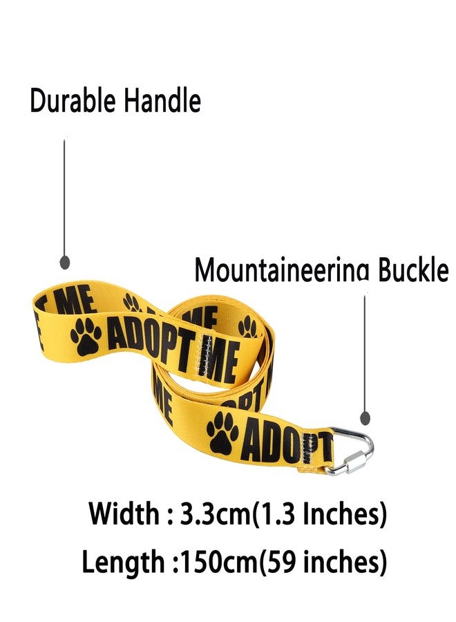 BLUPARK Funny Adopt Me Dog Leash - Walking Training Leash for Dog Owners & Pet Lovers - Gift (Adopt Me-YE) - Image 2