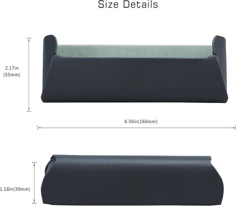 VisionGlobal Hard Shell Eyeglass Case for Eyeglasses and Sunglasses for Men/Women and Kids - Image 3