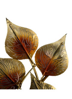ARThouse Art House Handicraft Big Metal Iron Tree Wall Hanging Decor With Led Light Gold For Home Living Room 90 Cm  - Image 4