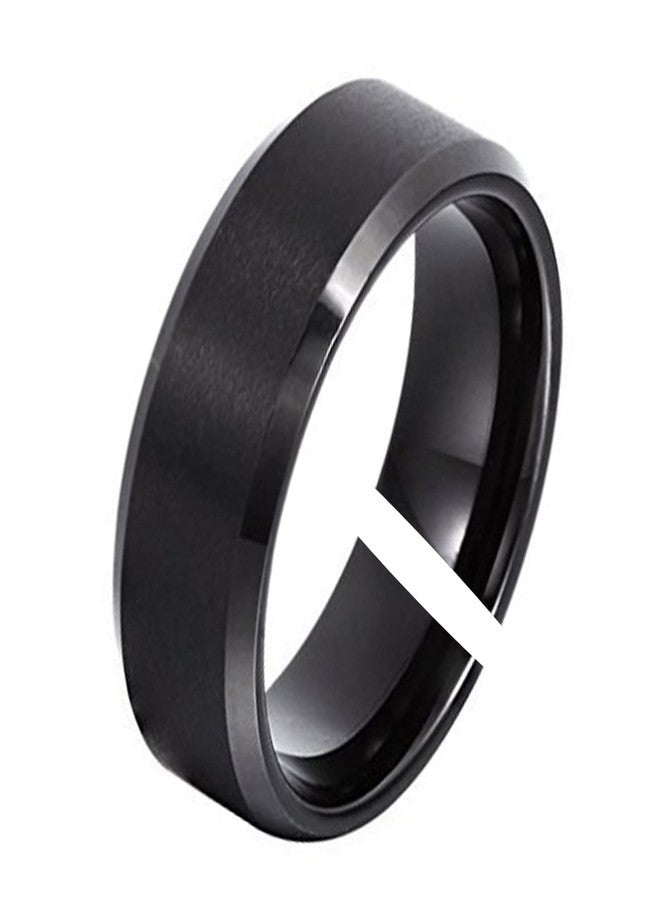 Okos Men's Fashion Jewellery Combo of 2 Rhodium Pated and Soild Black Polish Bar/Cuboid Pendant Necklace with 2 Adjustable Finger Rings For Boys and Men PD1000875BAR - Image 5