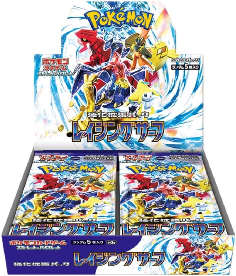 Pokemon Pokémon Card Game Scarlet & Violet Strengthening Expansion Pack Raging Surf Box - Image 1