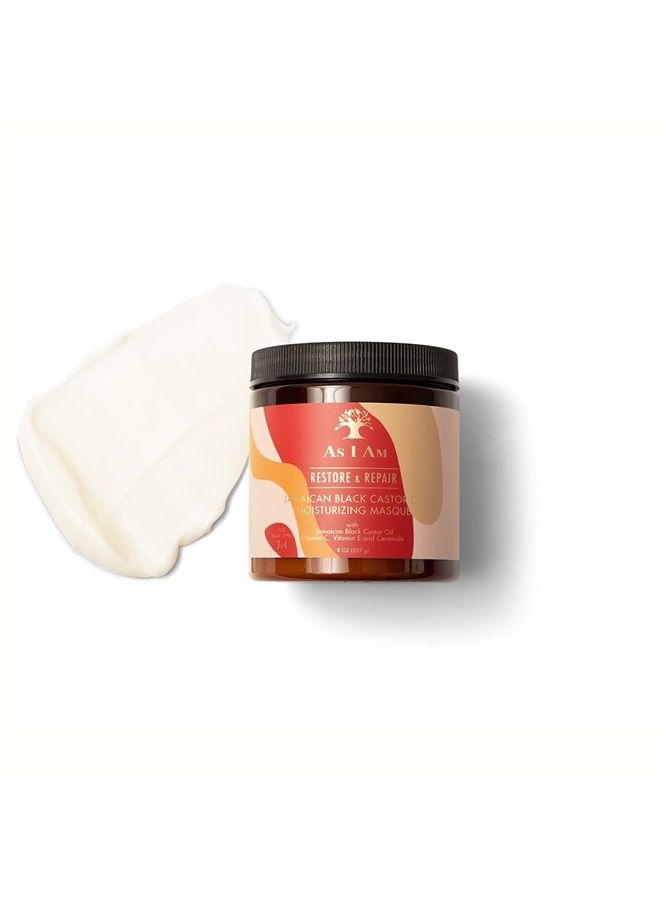 As I Am JBCO Masque - 8 ounce - Deep Conditioning & Hydration - Repairs and Restores Scalp Health - Vegan and Cruelty Free - Enriched with Nano Jamaican Black Castor Oil, Vitamin C, and Vitamin E - Image 3