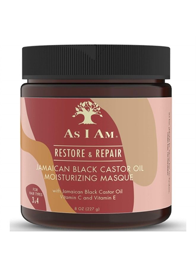 As I Am JBCO Masque - 8 ounce - Deep Conditioning & Hydration - Repairs and Restores Scalp Health - Vegan and Cruelty Free - Enriched with Nano Jamaican Black Castor Oil, Vitamin C, and Vitamin E - Image 2