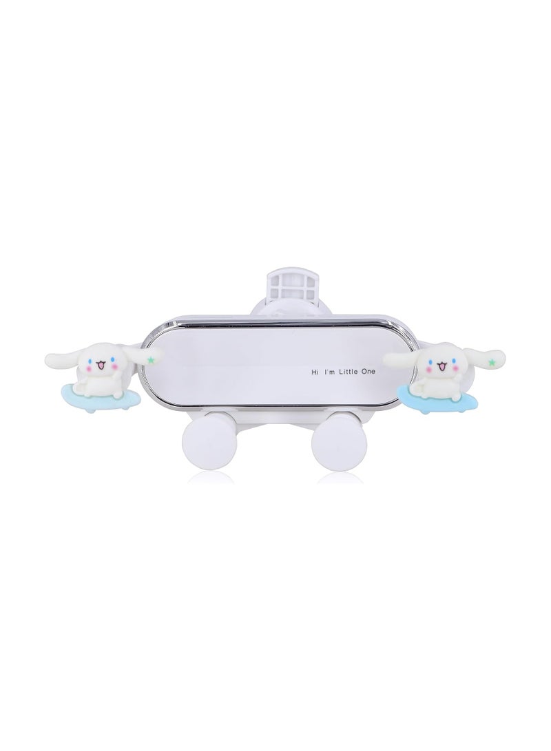 General Anime Cinnamoroll Cute Car Phone Holder Universal Vent Car Phone Holder Mount Hands Free Easy Clamp Holder Fits All Smartphones  - Image 1