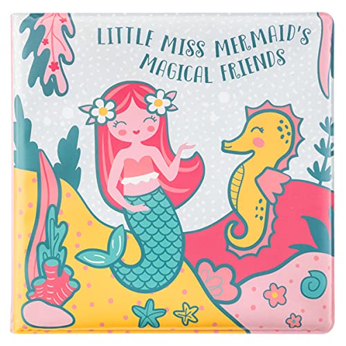Stephen Joseph, Floating Color Changing Bathtime Book, Toddler Bath Toys, Mermaid - Image 1