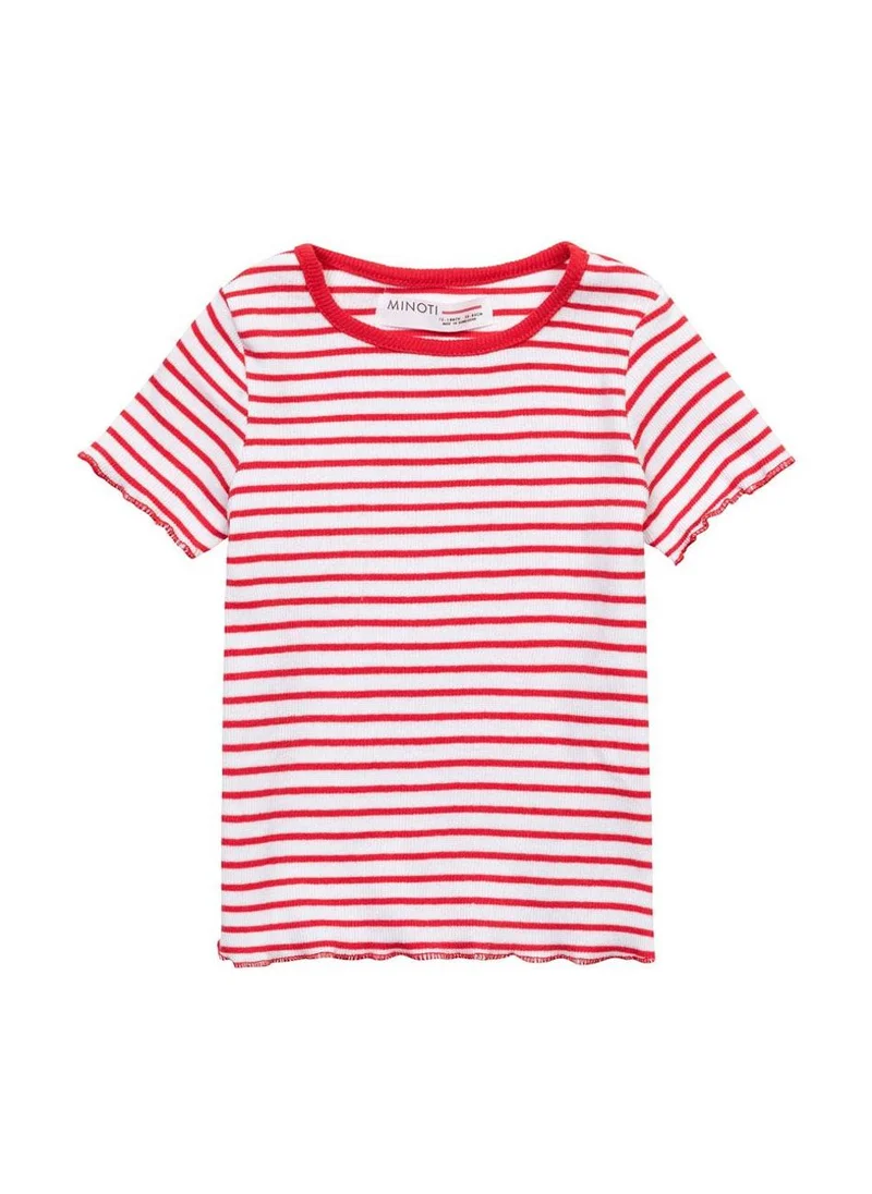 مينوتي Teen Boys  Ribbed T-shirt