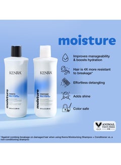 Kenra Kenra Moisture Conditioner | Boost Hydration | Improve Manageability and Shine | Nourish Dry Hair | Color Safe | Efforless Detangling | Normal to Dry Hair  - Image 3