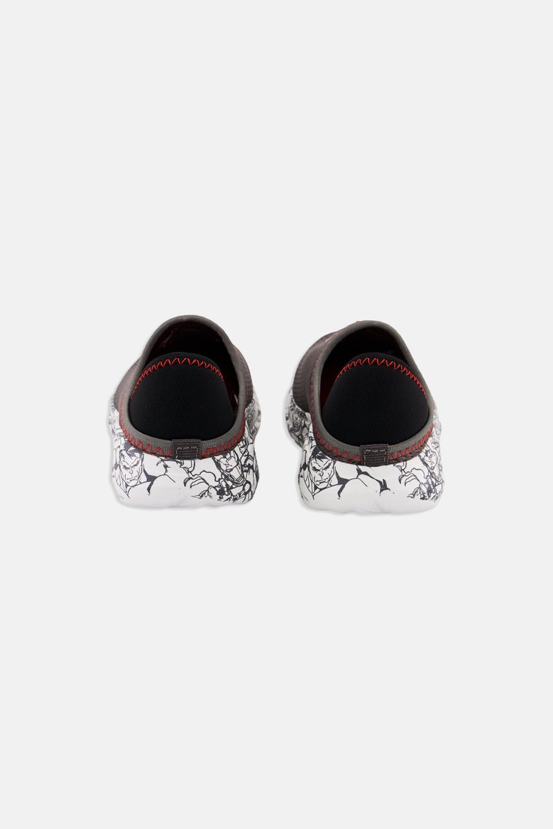 MARVEL Marvel x Avengers Toddlers Boy Slip On Casual Shoes, Multicolor  - Image 4