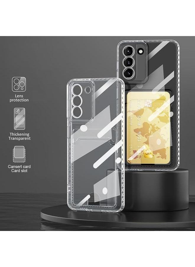1 Plus 2 Compatible With Samsung Galaxy S20 Fe 5G Privacy Screen Protector With Case Cover Anti Spy Tempered Glass Screen Protector Full Coverage Protection Clear Case With Card Slot