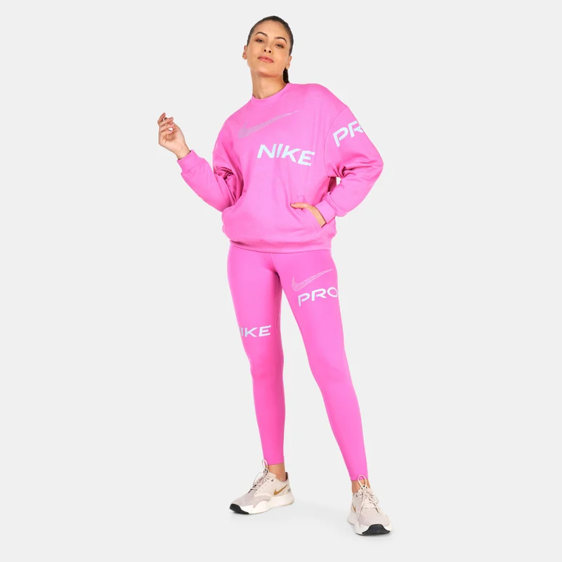 Nike Women's Dri-FIT Get Fit Graphic Crew Sweatshirt