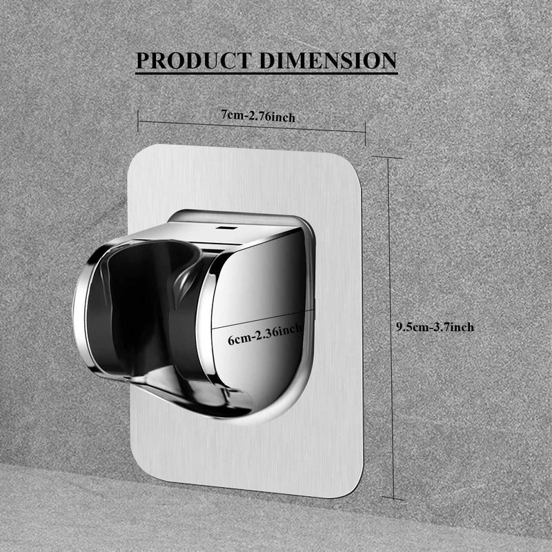 Aquieen Aquieen Wall Mounted ABS Hand Shower Holder Mooving Hook  - Image 4