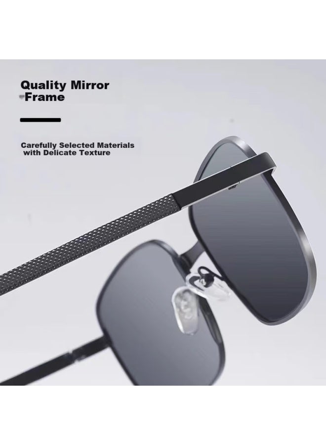 Shi Yun Shiyun Polarized Sungl For Men, Day And Night Use, Driving Goggles, Fishing Gl - Image 2