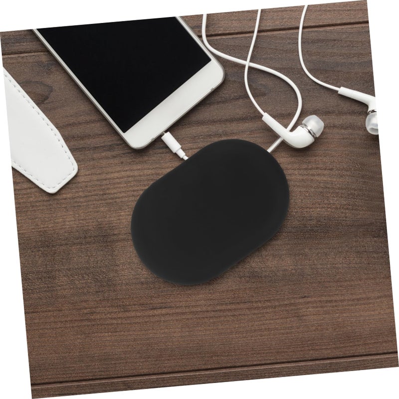 حقيبة تخزين أذن السيليكون مع فتحة كابل USB، حقيبة واقية محمولة لسماعات الأذن اللاسلكية للسفر - Image 5