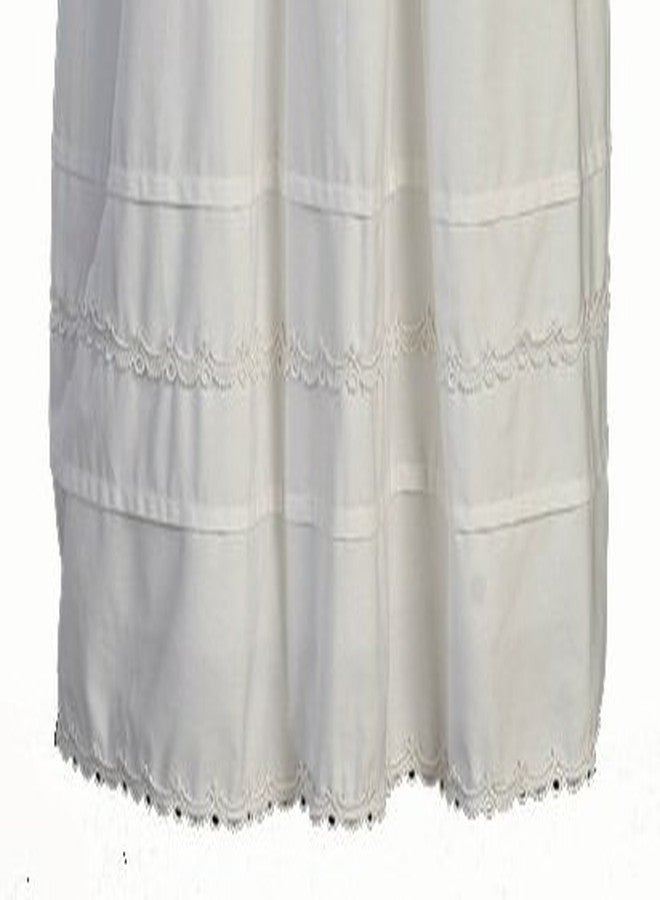Lito Girls Cotton Christening Gown Dresses with Bonnet Set - Baby or Infant Girl's Christening Dress, White, 12-18 Months - Image 4