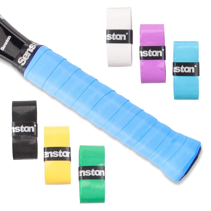 Senston Tennis Grips 6 Pack, Tennis Racquet Overgrip, Tennis Racket Grip Tape - Image 2