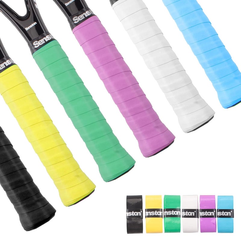 Senston Tennis Grips 6 Pack, Tennis Racquet Overgrip, Tennis Racket Grip Tape - Image 3