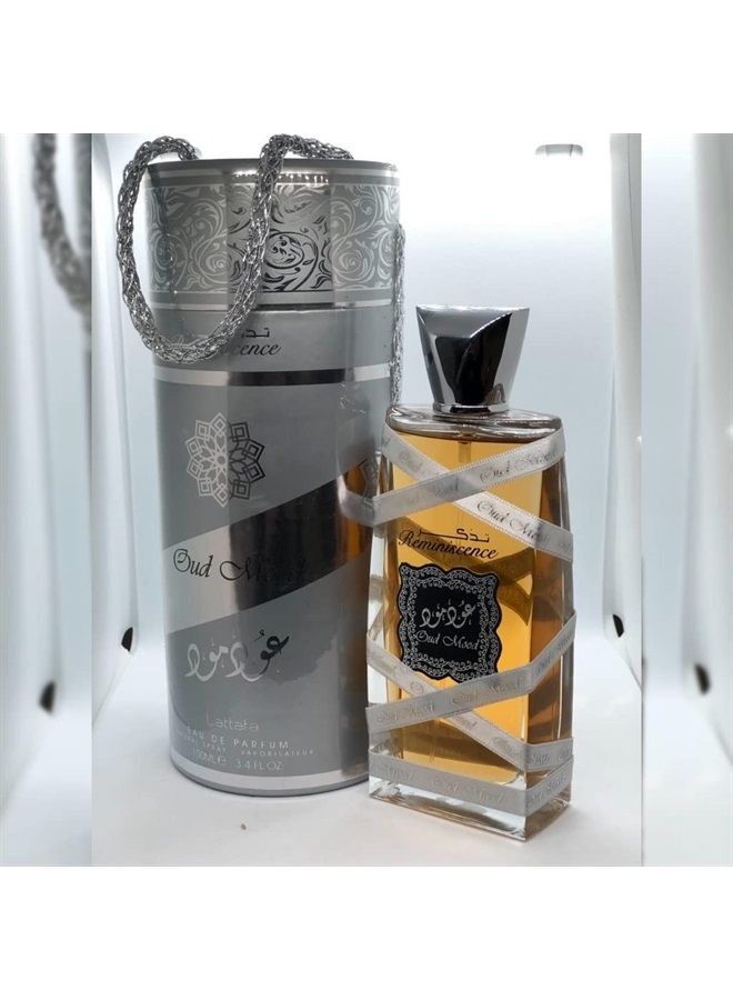 Lattafa لاتفا عود مود ريمي نيسنس للرجال والنساء بخاخ عطر، 3.4 أونصة - Image 3