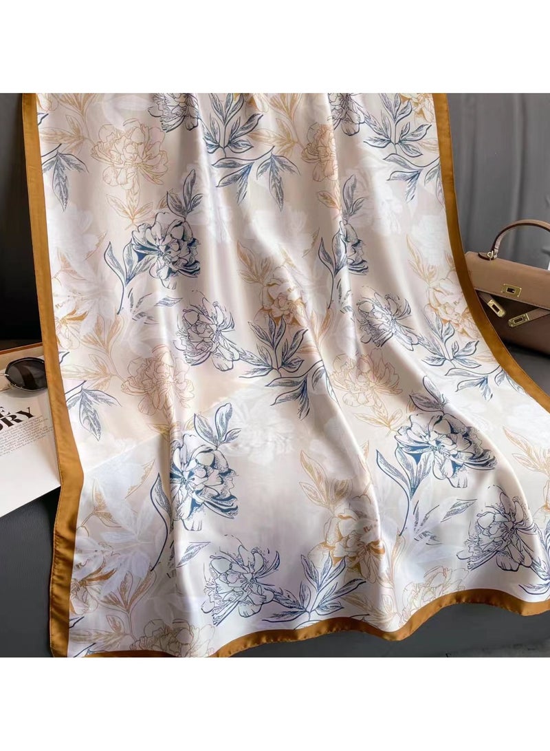 SYOSI Spring and summer fashion print shawls Women's beach scarves - Image 2