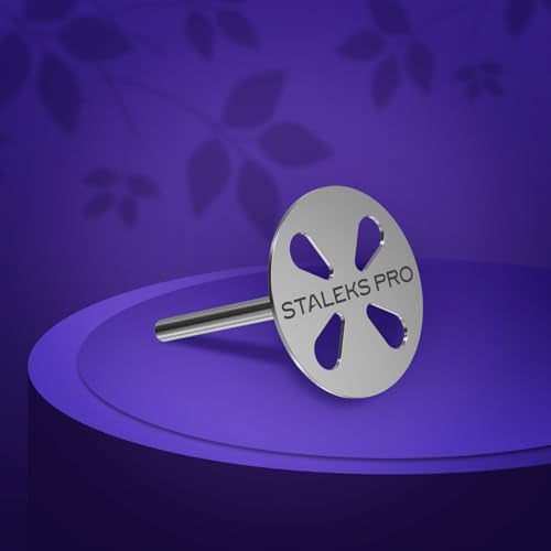Staleks Pro Pedicure Disc PODODISC M Expert with Disposable Files – 180 Grit – 5 Pcs – 20mm – Stainless Steel – Hardware Pedicure Tool - Image 3