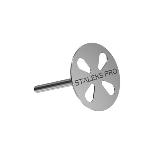 Staleks Pro Pedicure Disc PODODISC M Expert with Disposable Files – 180 Grit – 5 Pcs – 20mm – Stainless Steel – Hardware Pedicure Tool - Image 1