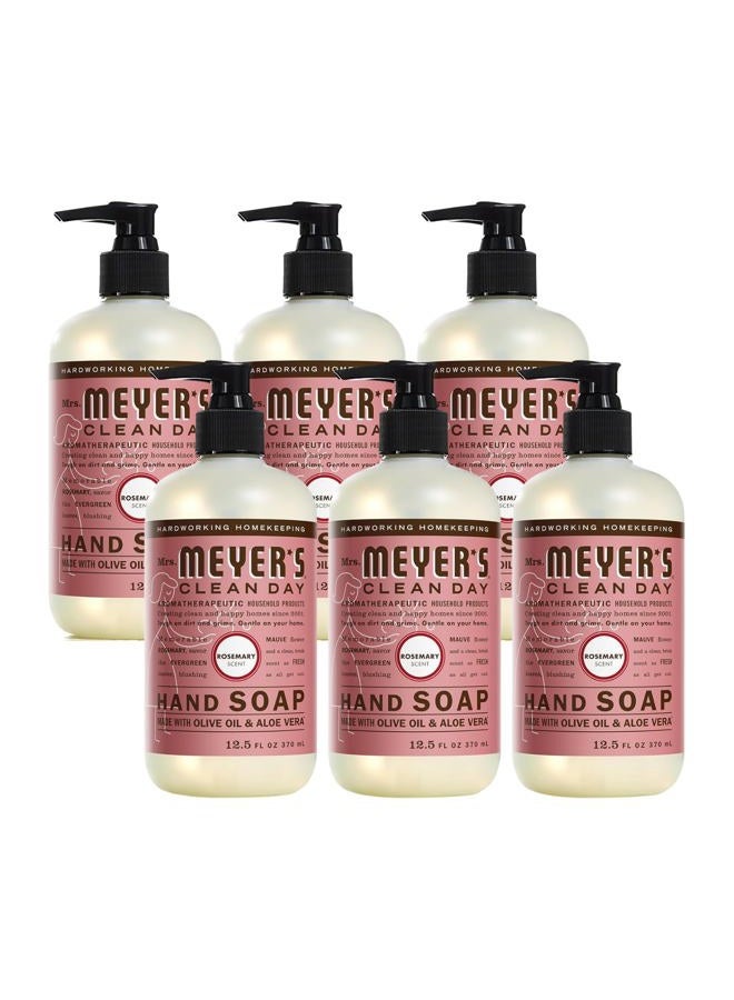 Mrs. Meyer's Mrs. Meyers Liquid Hand Soap - Rosemary - 12.5 oz - Pack of 6 - Image 1