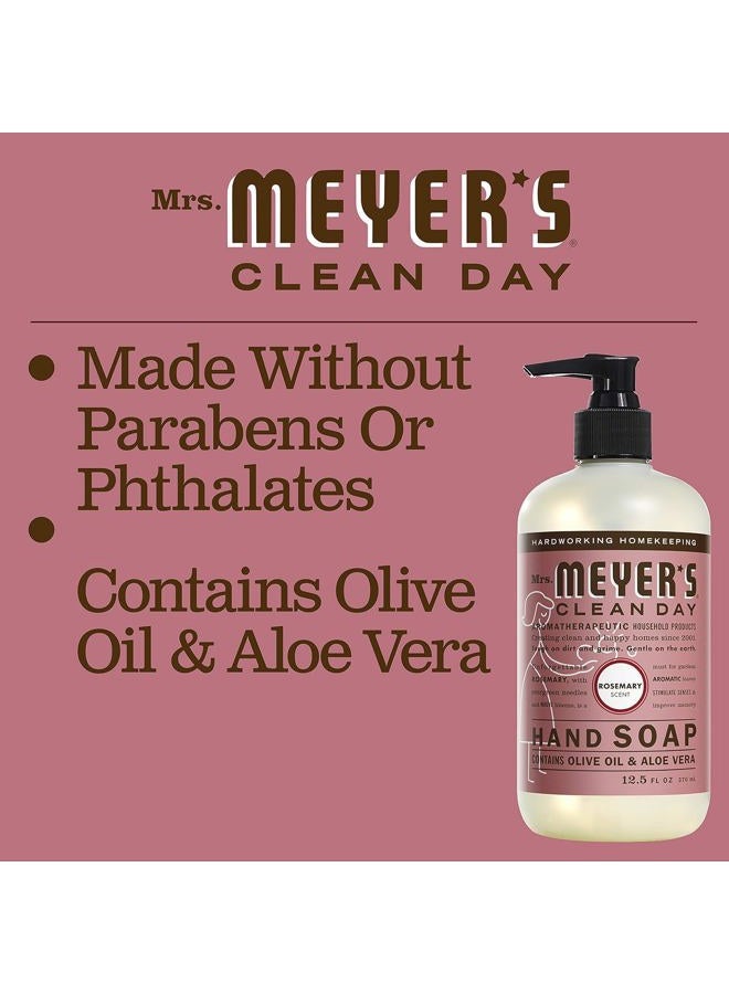 Mrs. Meyer's Mrs. Meyers Liquid Hand Soap - Rosemary - 12.5 oz - Pack of 6 - Image 4