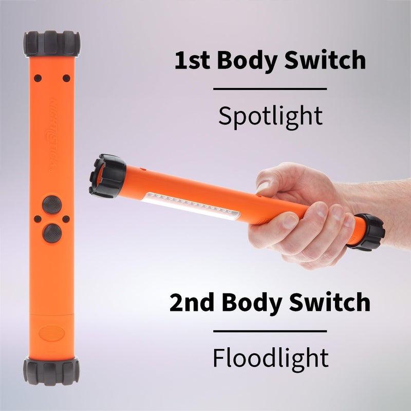 Nightstick NSP-1260 Multi-Purpose LED Flashlight, Orange - Image 3