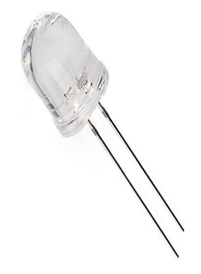 Wizzo (Pack of 10 Pieces (10mm) Transparent RGB LED 10mm, 3V DC 2 Pin Light Emitting Diode | Multicolor Changing LED | Auto Flashing | Multipurpose, For DIY Science Projects Hobby Kit - Image 2