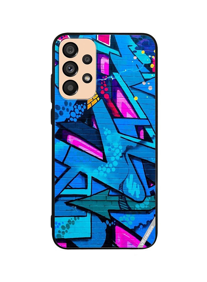 VR CREATIVE Protective Case Cover For Samsung Galaxy A23 Graffitti Artwork Design Multicolour - Image 1