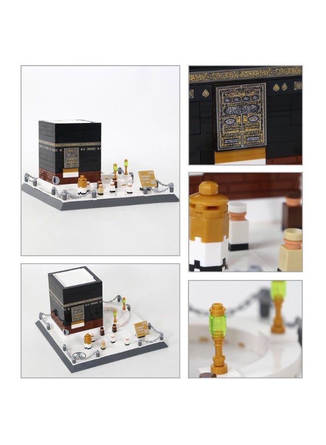 wange Mosque Kaaba Saudi Arabia Building Blocks Set 4226 (Age 6+, 446 Pieces) - Image 5