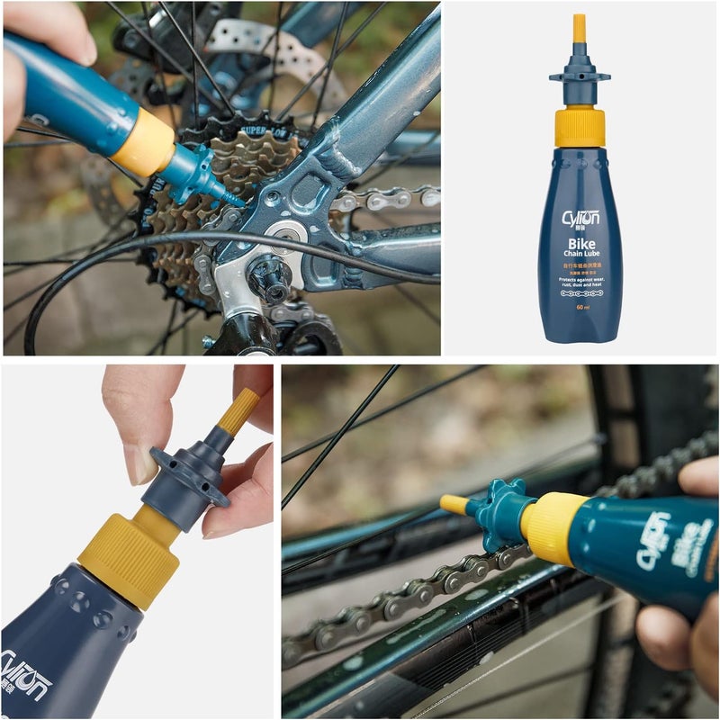 CXWXC Bike Cleaning Kit with Chain Scrubber, Brushes, Degreaser, and Lubricant - Image 3