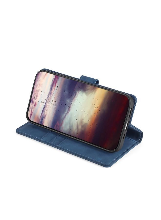 اس-توب جراب لهاتف Google Pixel 4a مصنوع من جلد البولي يوريثان بملمس جلد التمساح مع مشبك مغناطيسي وغطاء قابل للطي أفقيًا مع حامل وفتحات للبطاقات ومحفظة - Image 5