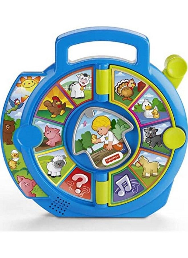 Fisher-Price Little People Toddler Learning Toy World Of Animals See ‘N Say With Music And Sounds For Ages 18+ Months  - Image 1