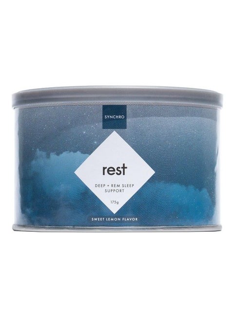 Rest Sleep Supplements Relaxing Sleep Aids For Adults Powdered Magnesium Supplement For Deep Sleep Support Nighttime Drink Sleep Supplement Sweet Lemon Flavor 175 Grams