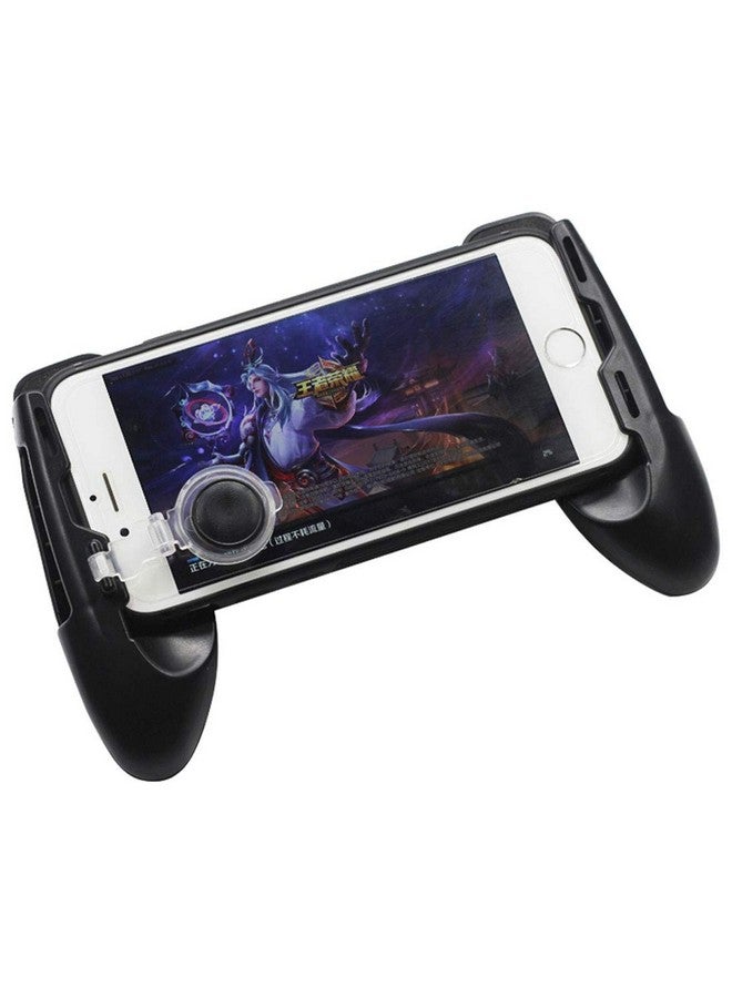 SUPIA Mobile Joystick Controller Grip Case For Smartphones, Mobile Phone Gaming Grip With Joystick, Controller Holder Ergonomic Design (Black Type 01)  - Image 3